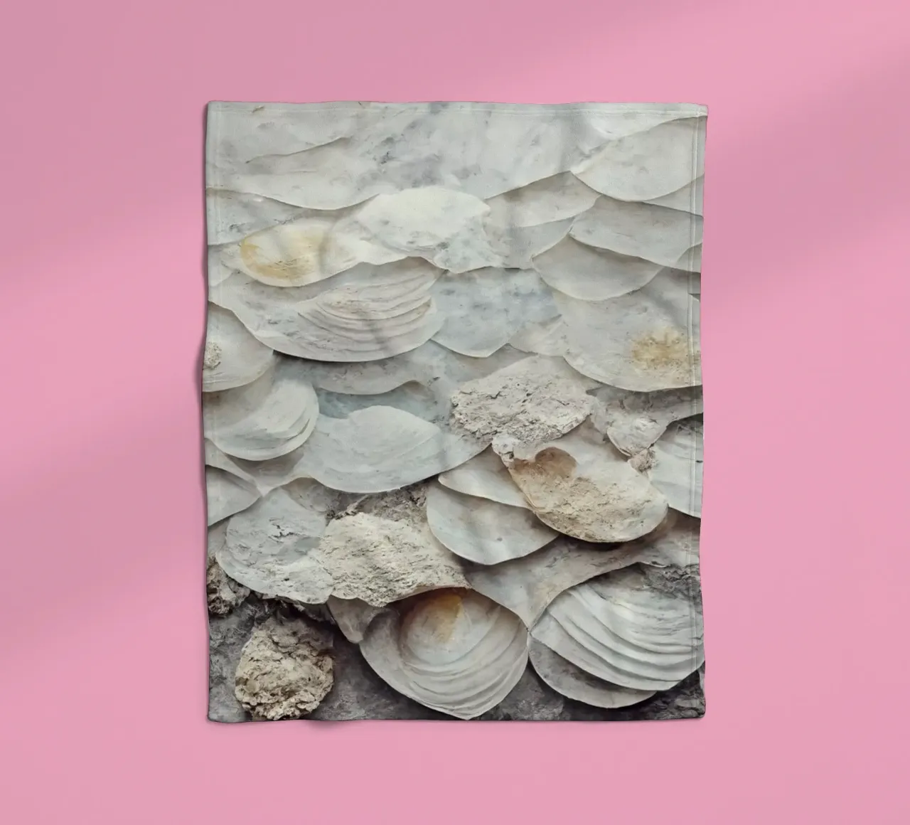 Sea Shells Detail No 6 coperta in pile da treechild