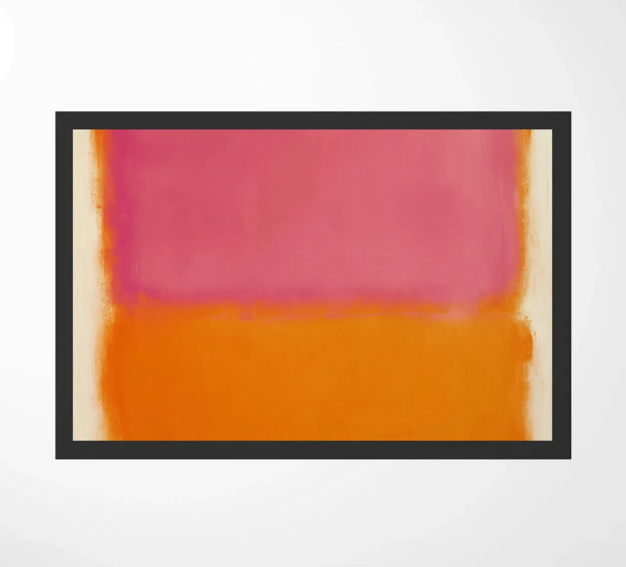 Flowing colour fields doormat by Carinaprint