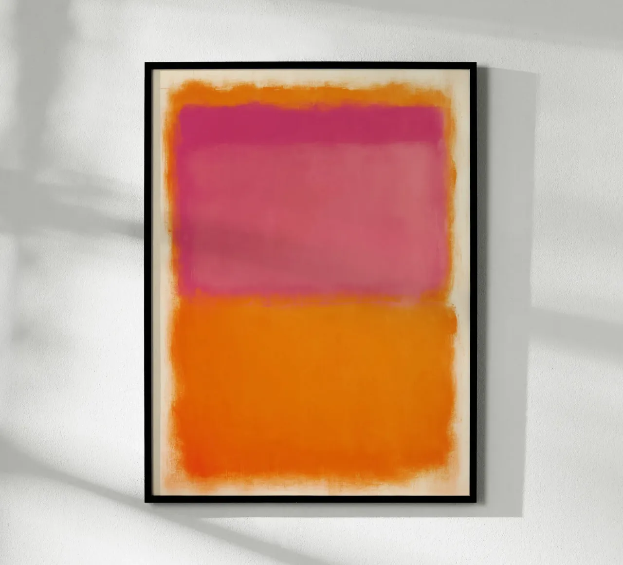 Flowing colour fields poster by Carinaprint