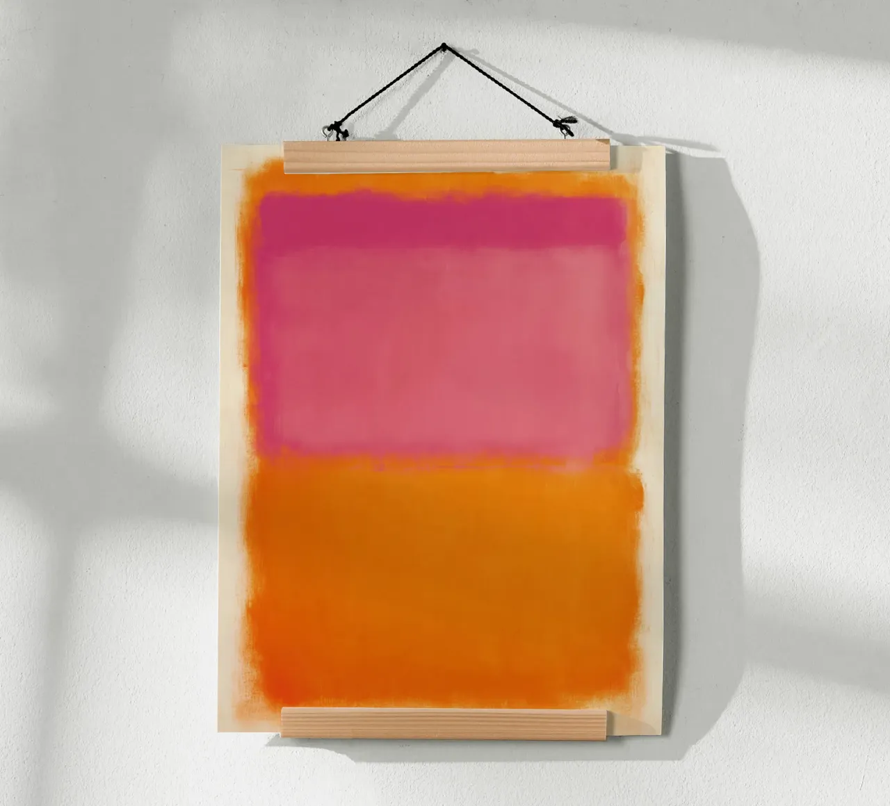 Flowing colour fields poster by Carinaprint