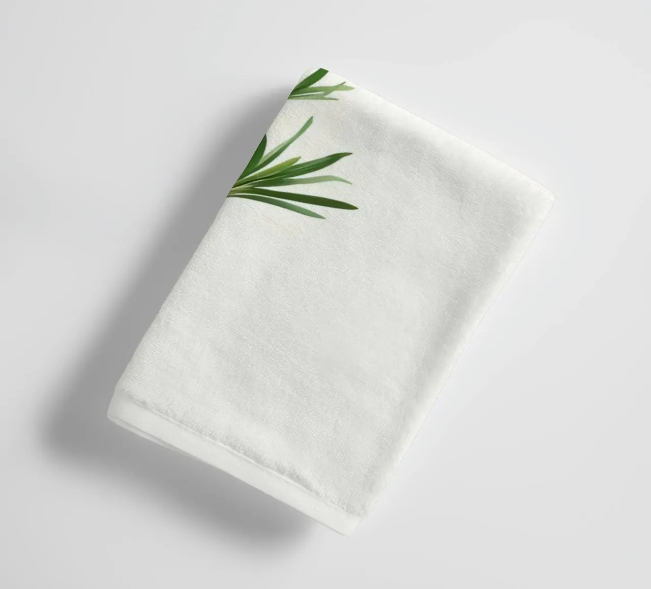 Rosmarin-Zweig Handtuch von Botanical Gallery