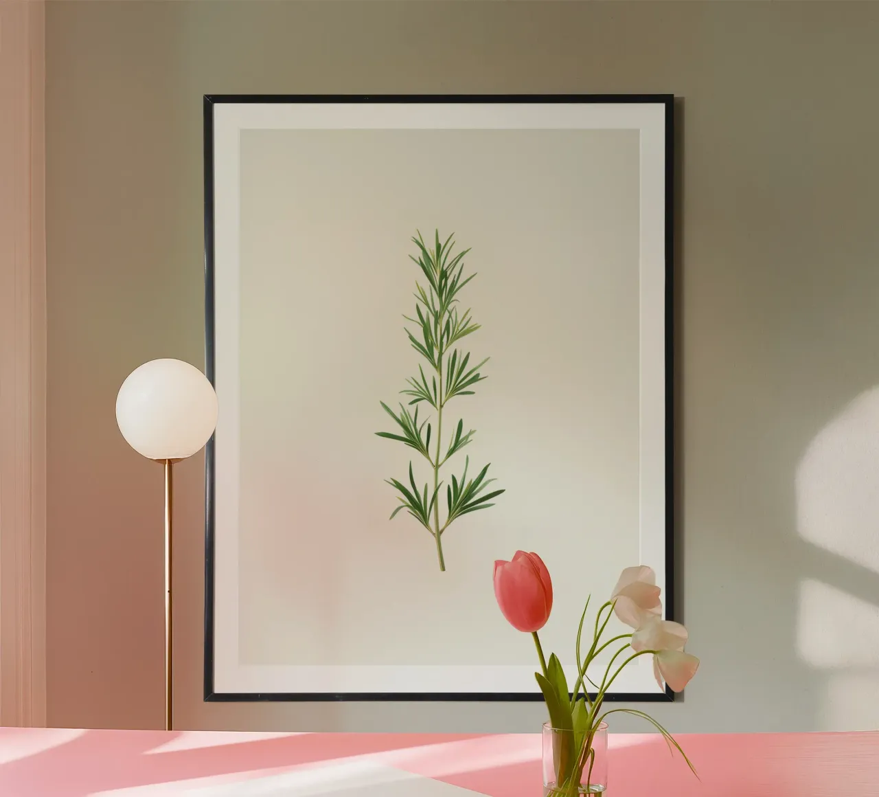 Rosmarin-Zweig Poster von The Green Room