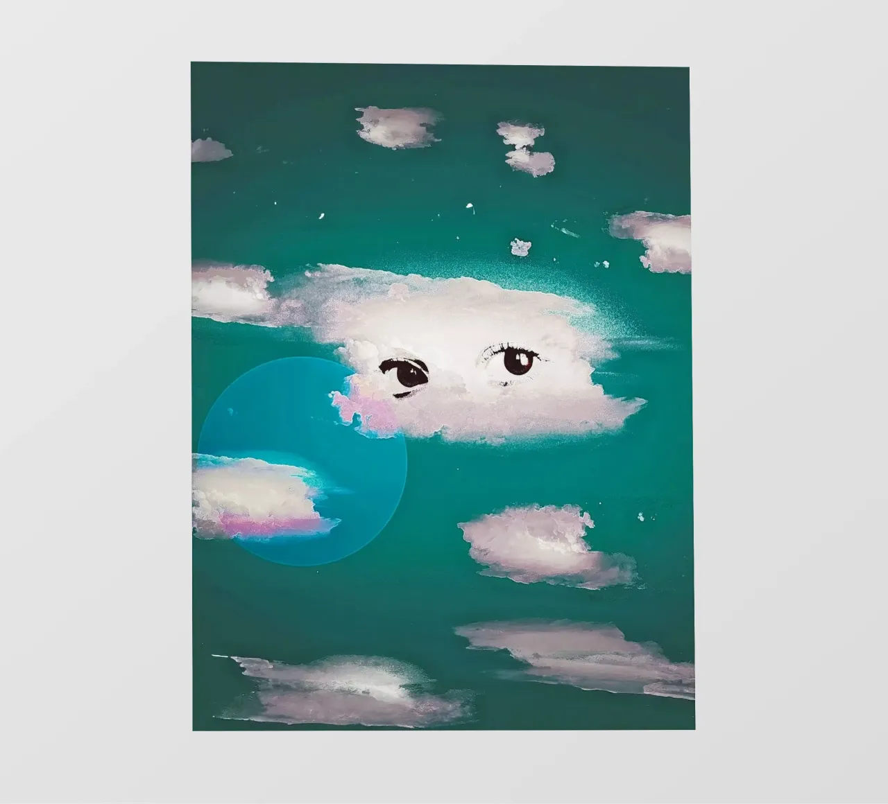 Silver Lining fotobehang van mofartmonica