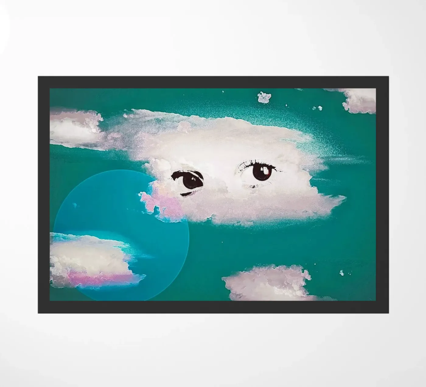 Silver Lining Fußmatte von mofartmonica