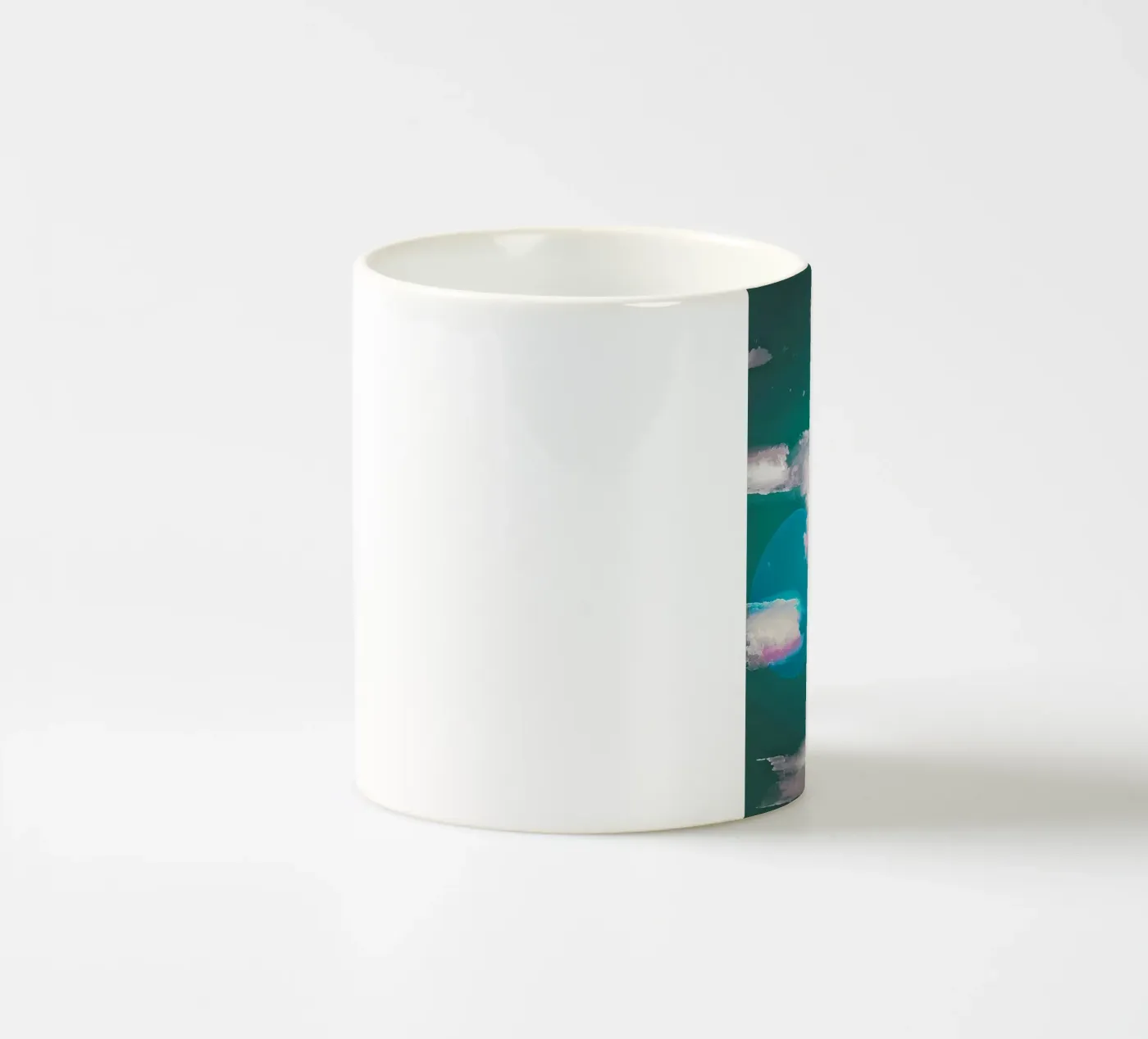 Silver Lining ceramic mug by mofartmonica