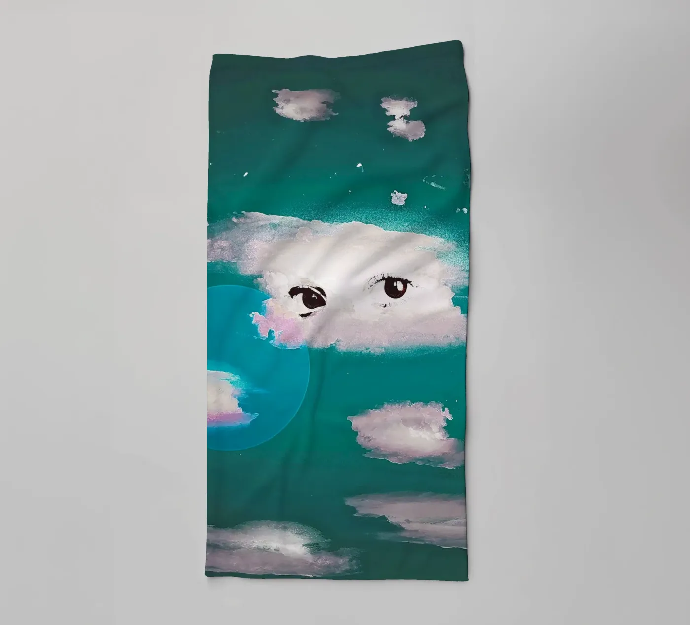 Silver Lining towel by mofartmonica
