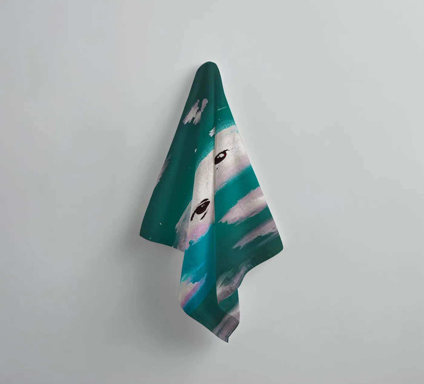 Silver Lining towel by mofartmonica