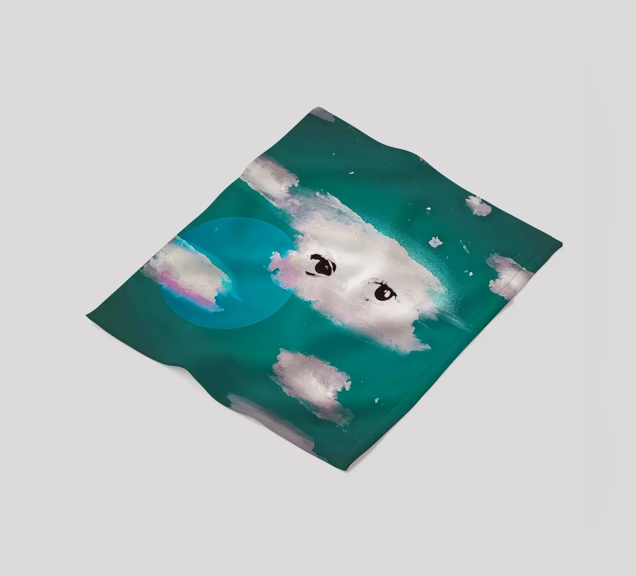 Silver Lining Fleecedecke von mofartmonica