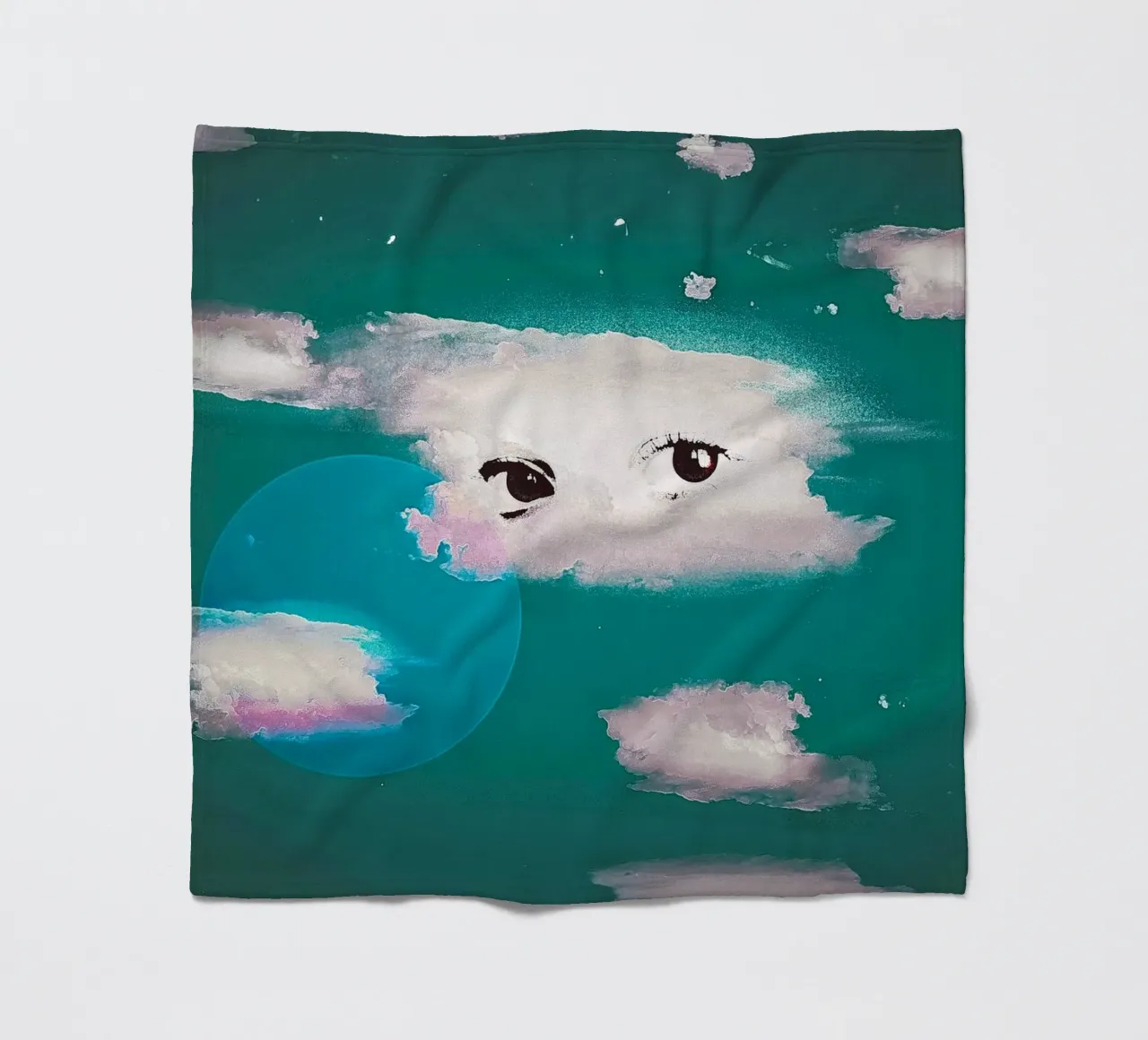 Silver Lining Fleecedecke von mofartmonica