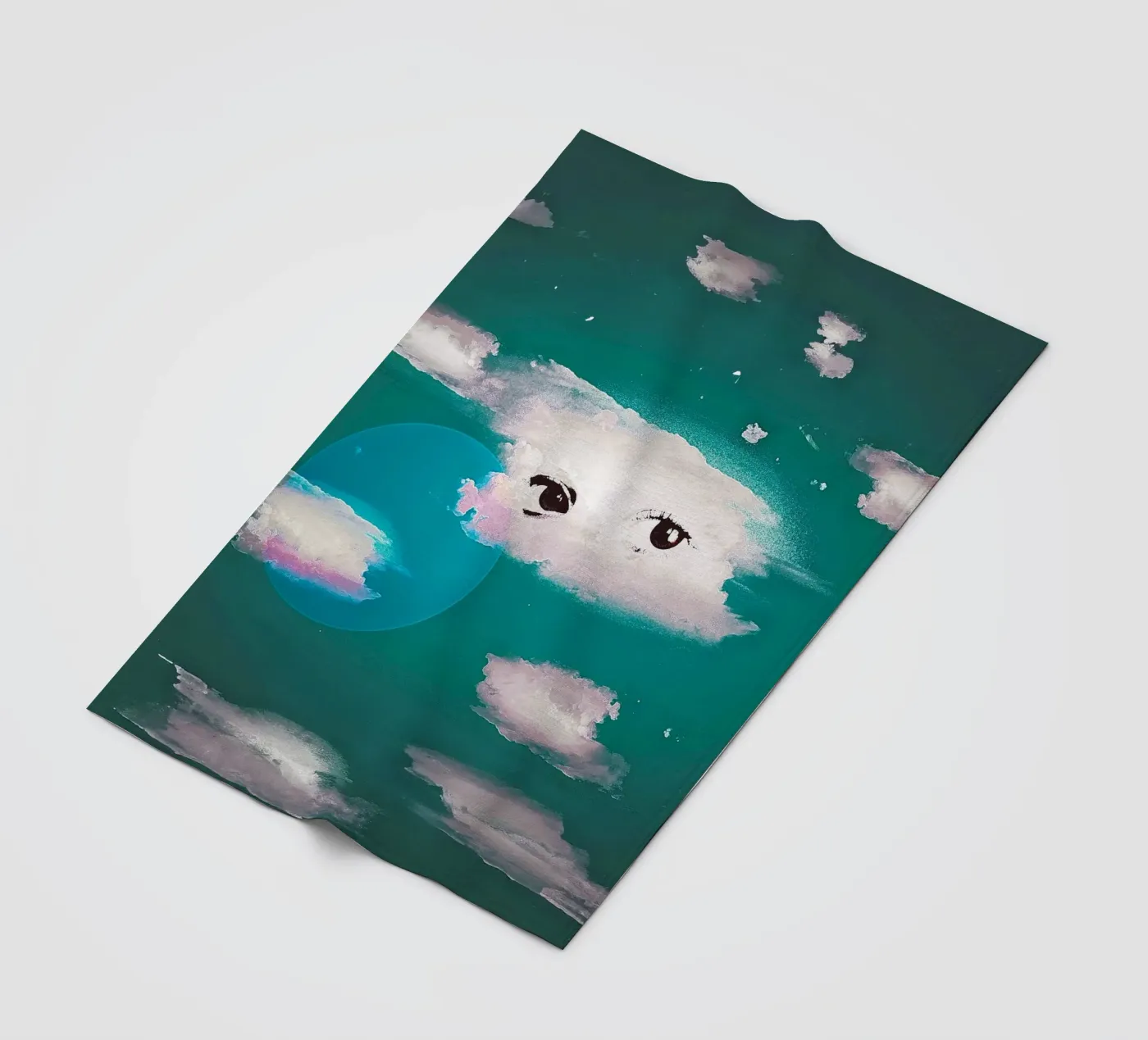 Silver Lining fleecedeken van mofartmonica