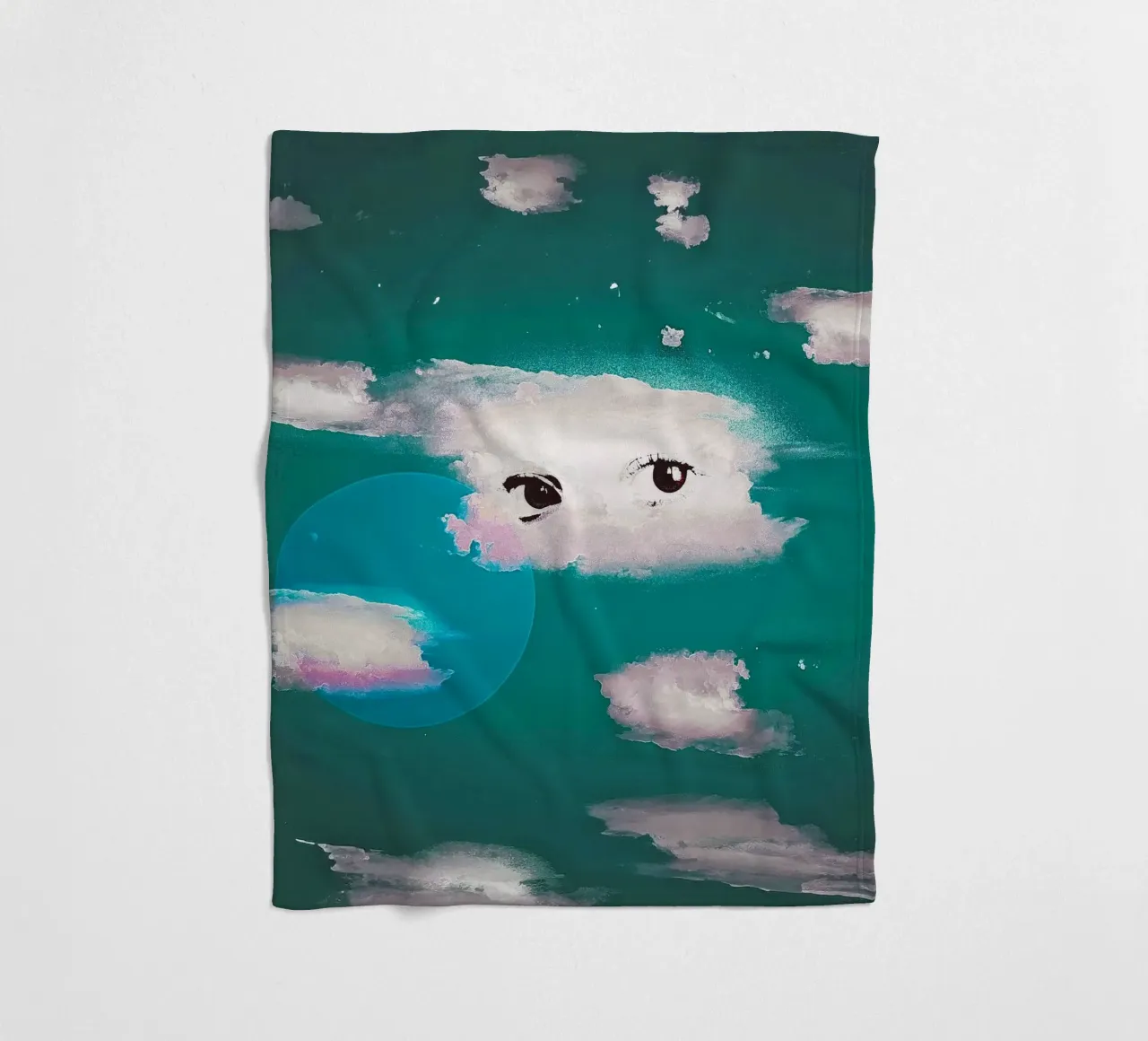 Silver Lining Fleecedecke von mofartmonica