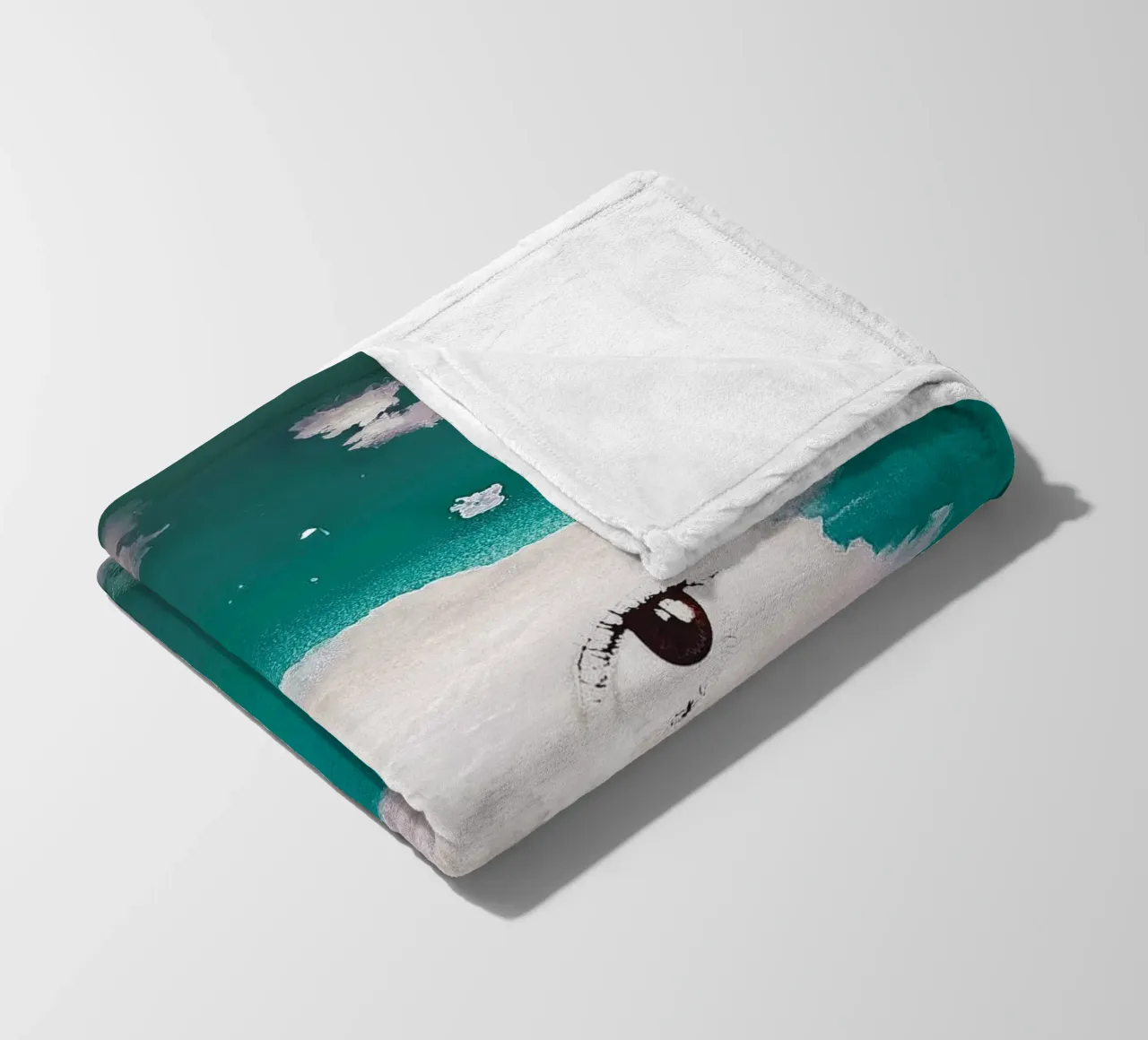 Silver Lining Fleecedecke von mofartmonica