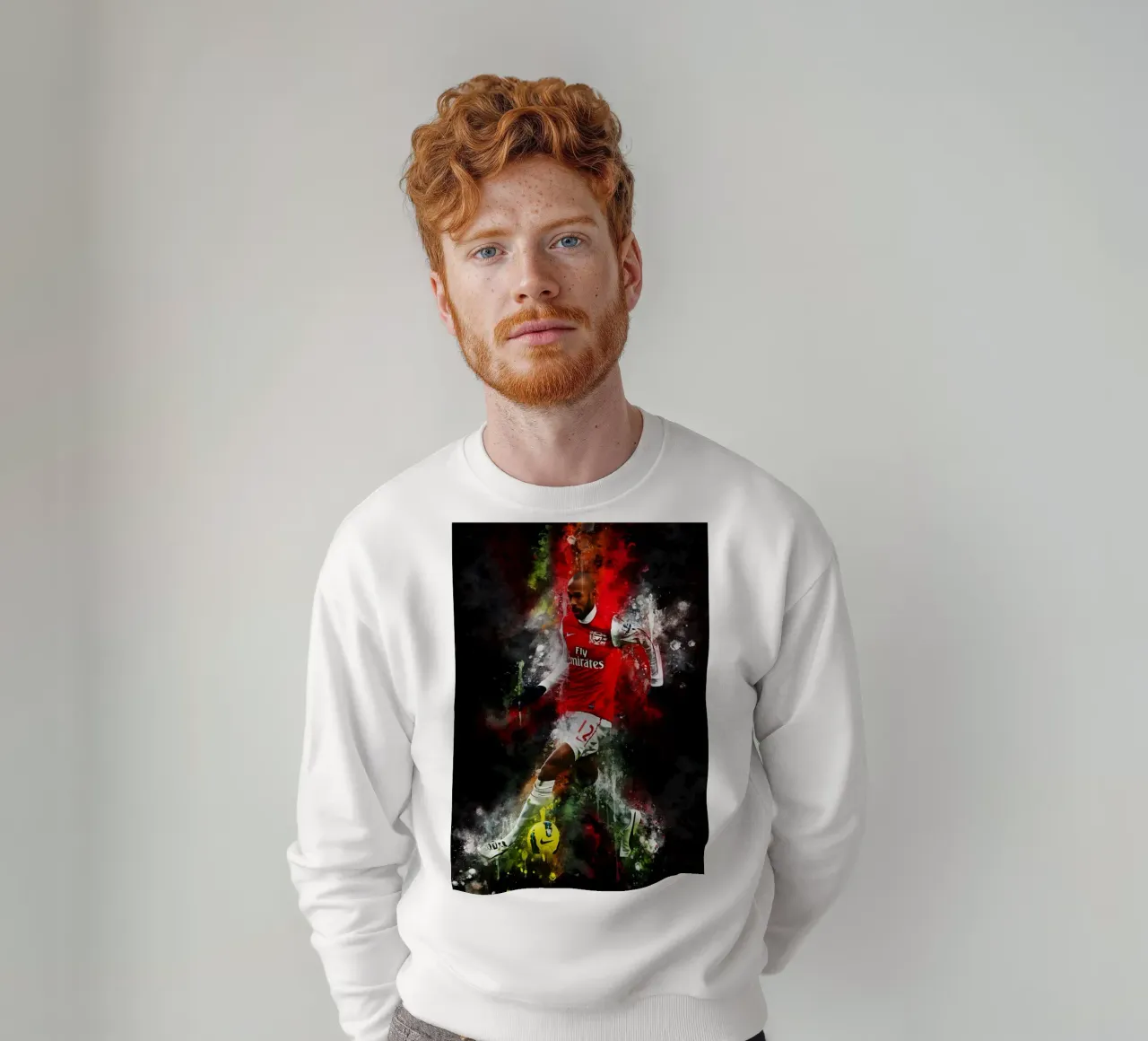 Thierry Henry Arsenal felpa da MasterInkArt