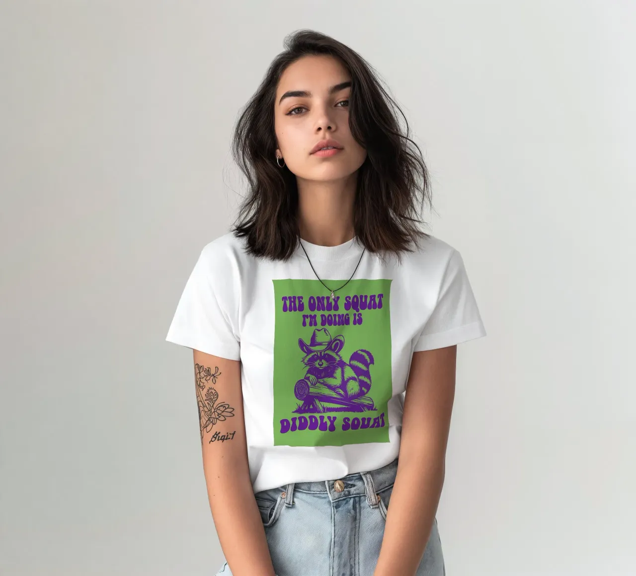 l'unico squat t-shirt da bojoonxs