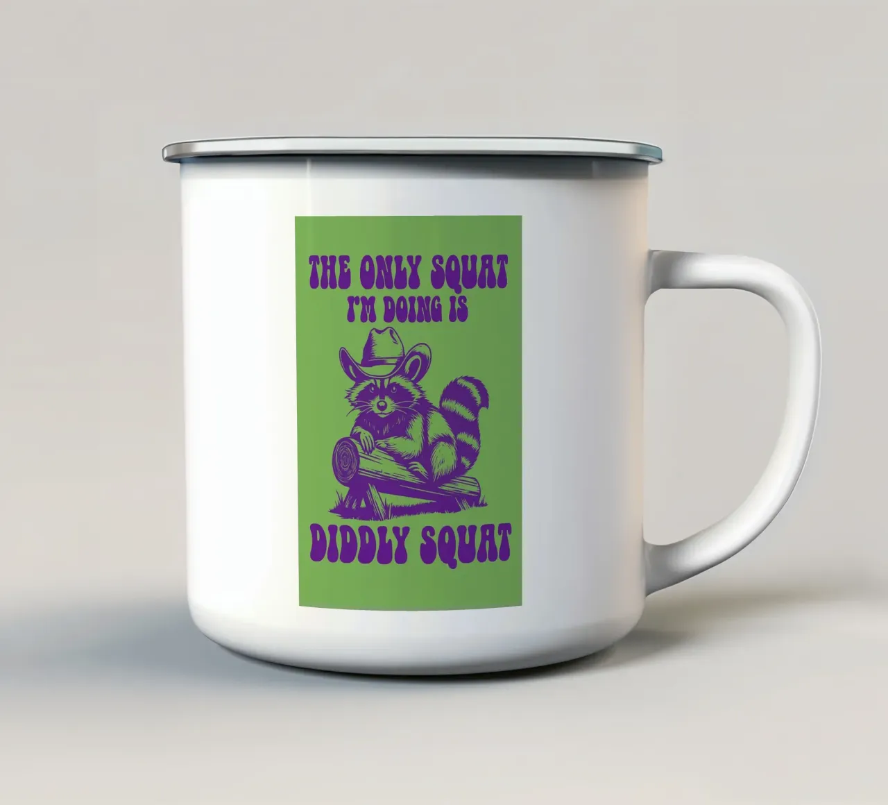 l'unico squat tazza in smalto da bojoonxs
