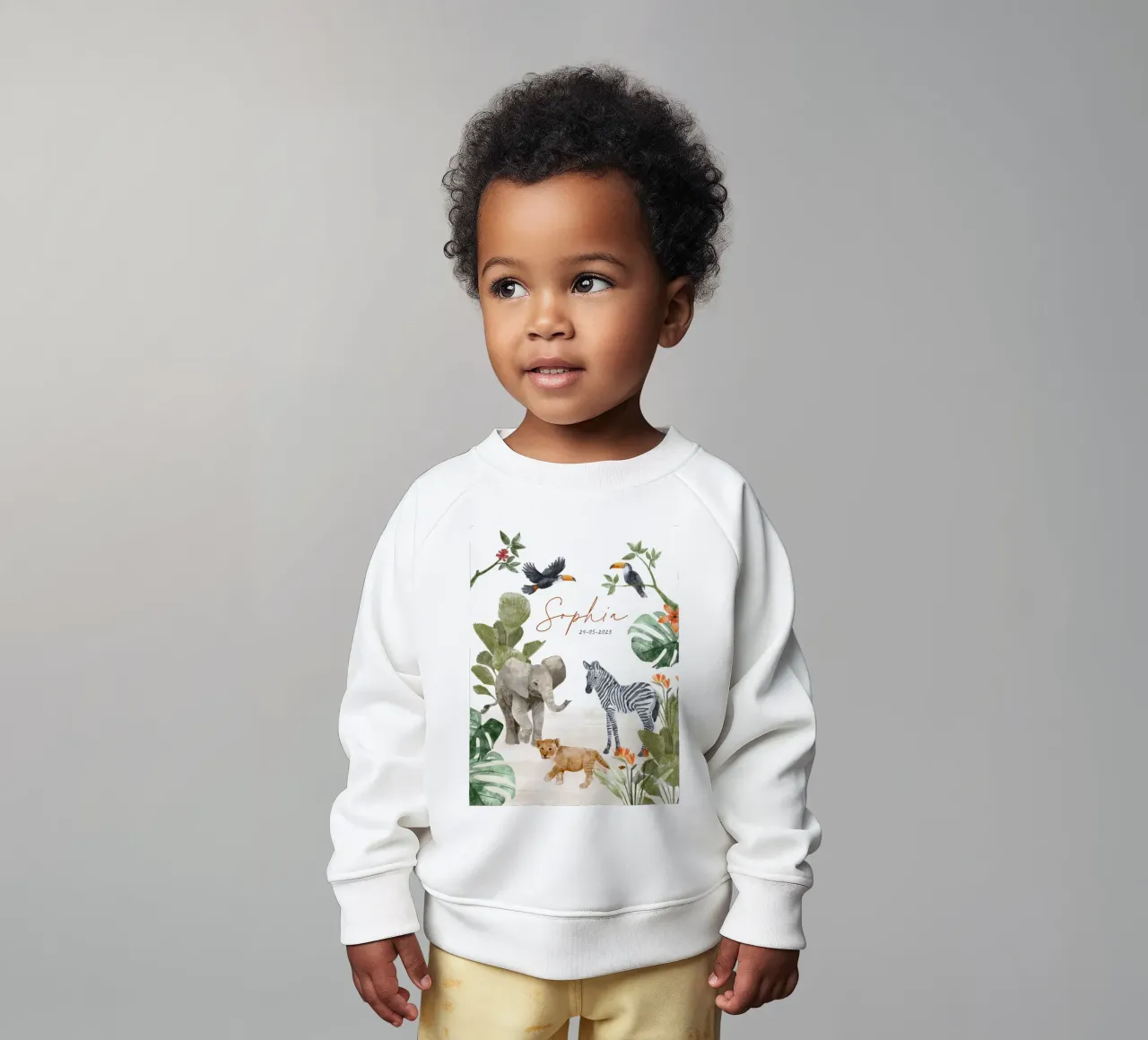 Your own Jungle Babies felpa neonato da Goed Blauw