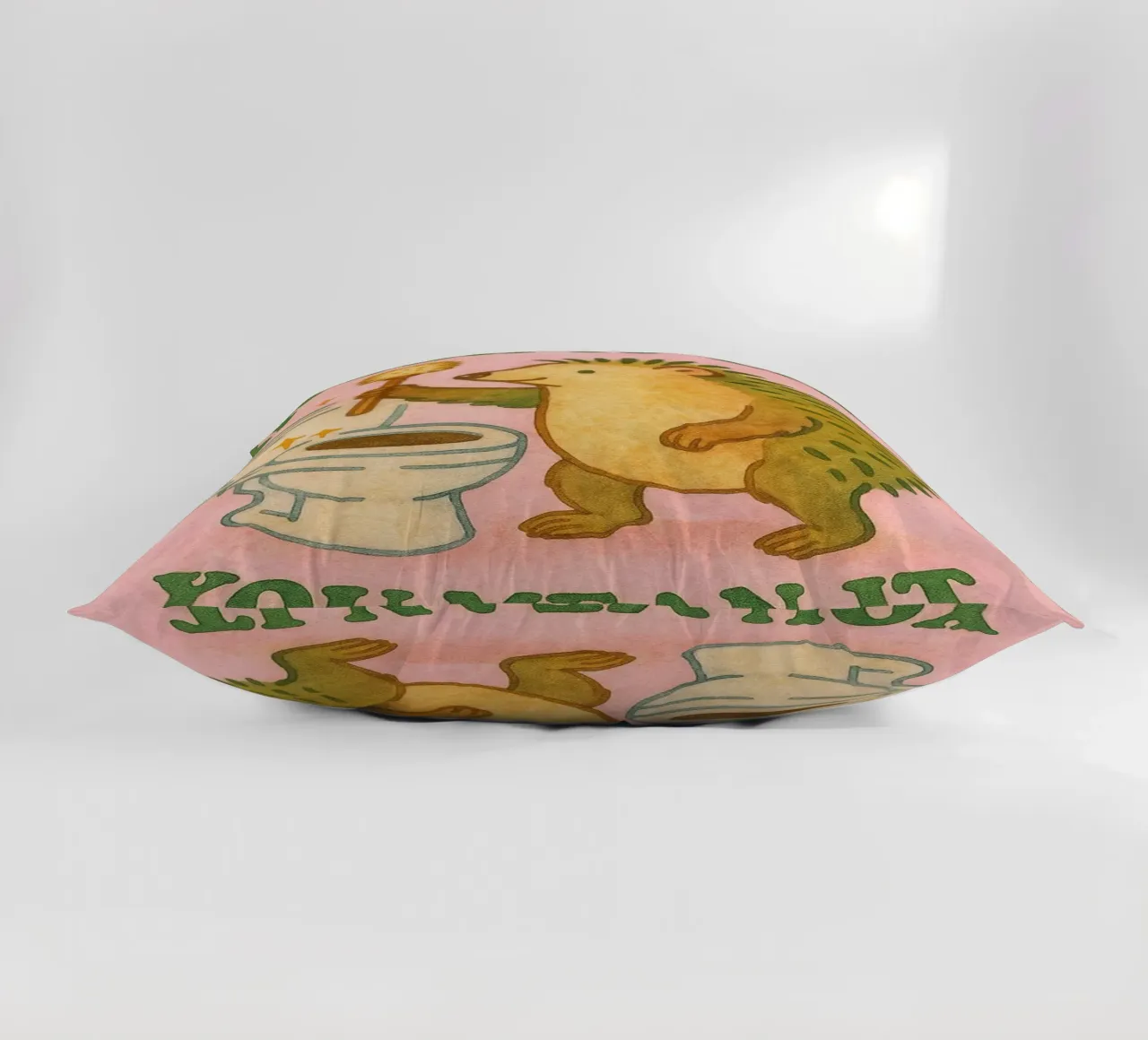 spazzola come se fosse un riccio cuscino da mompunks