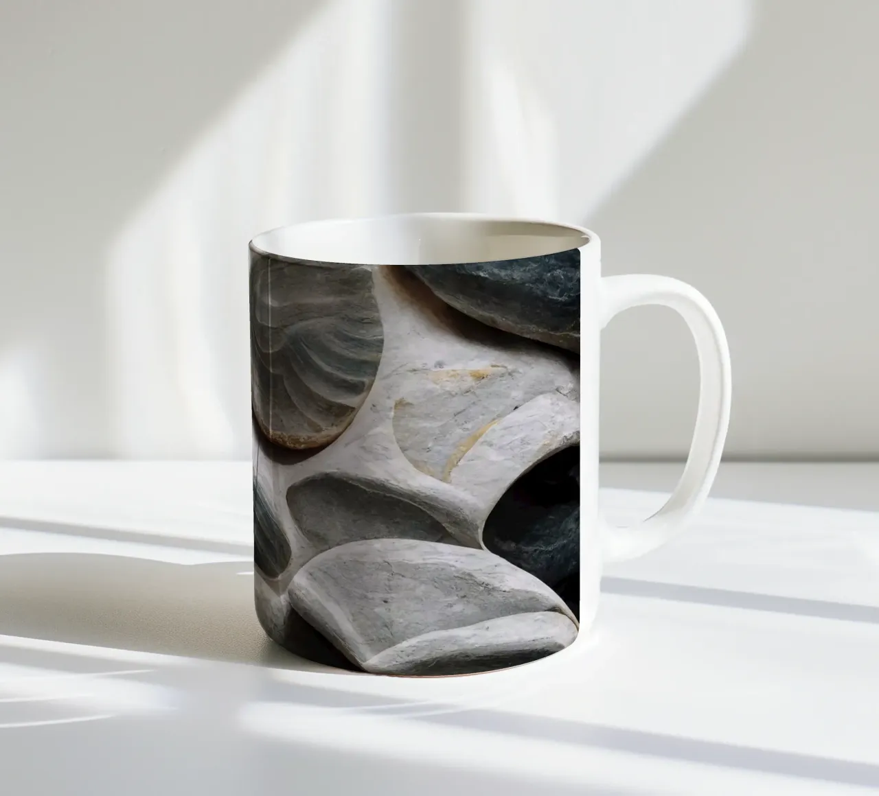 Sea Shells Detail No 5 tazza in ceramica da treechild