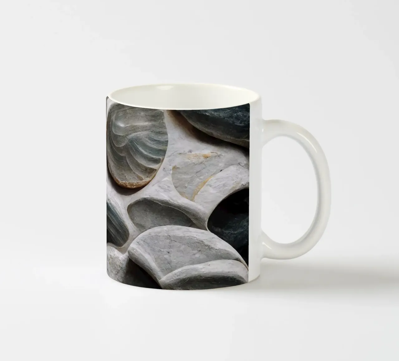Sea Shells Detail No 5 tazza in ceramica da treechild