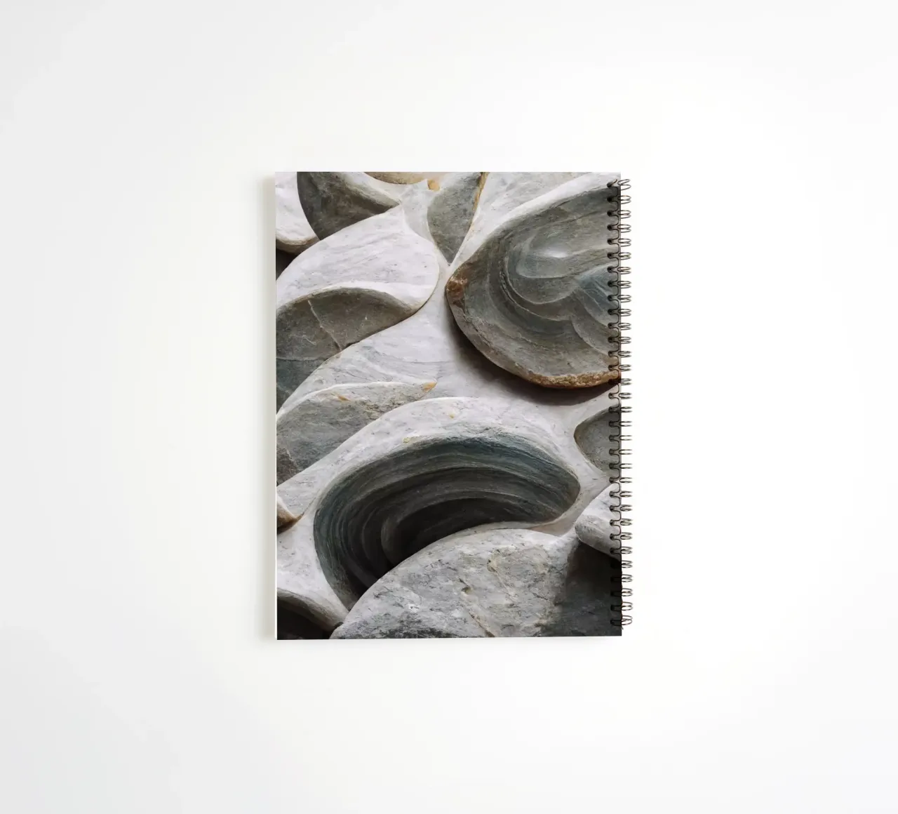 Sea Shells Detail No 5 spiral notebook by treechild