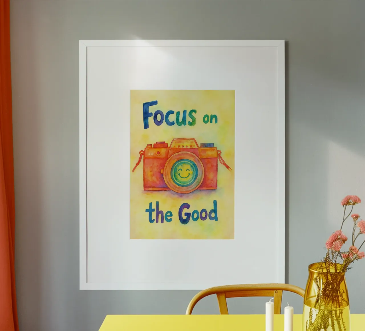 pittura con telecamera poster da mompunks