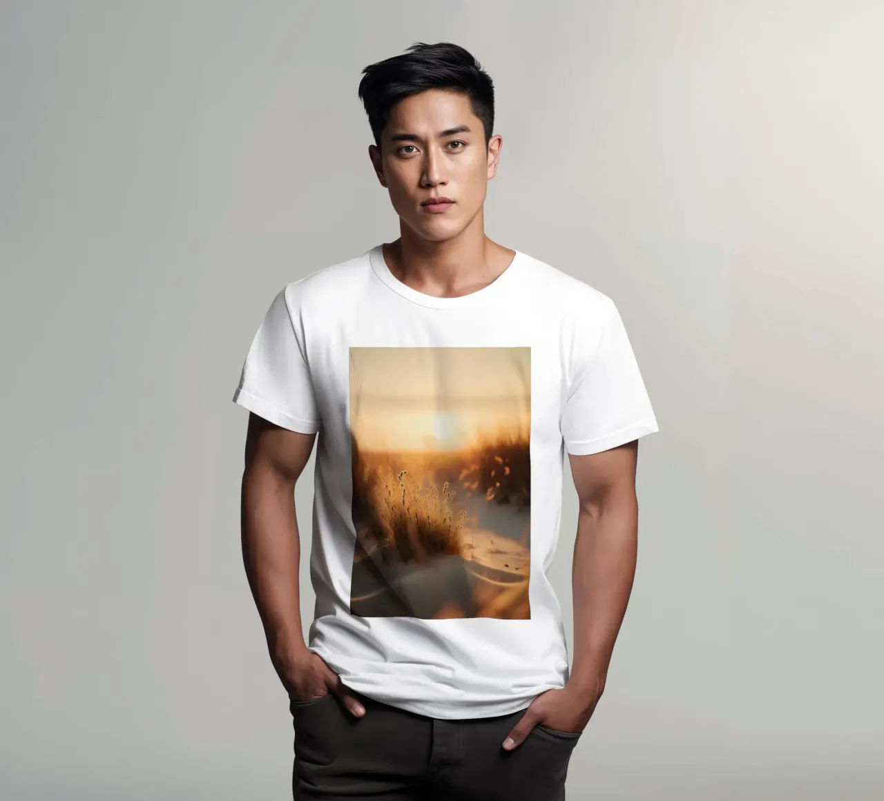 Sunset By The Dunes t-shirt da treechild