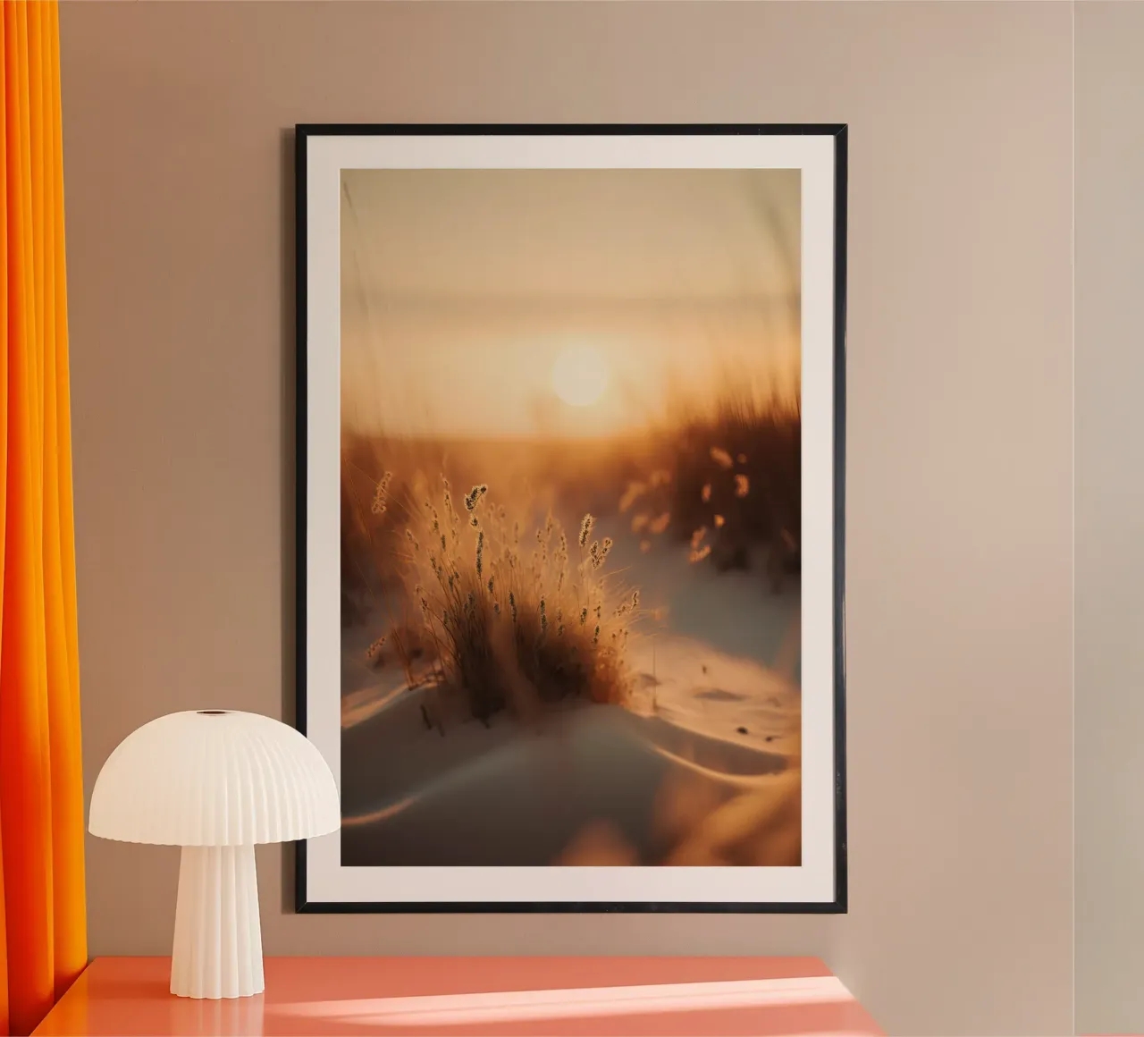 Sunset By The Dunes carta hahnemühle da treechild