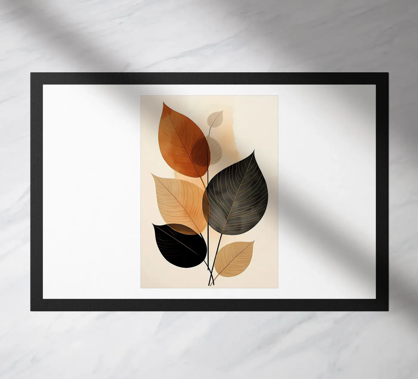 Abstract Botanisch deurmat van Jose