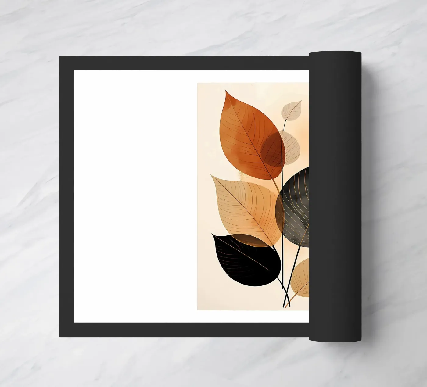 Abstract Botanisch deurmat van Jose