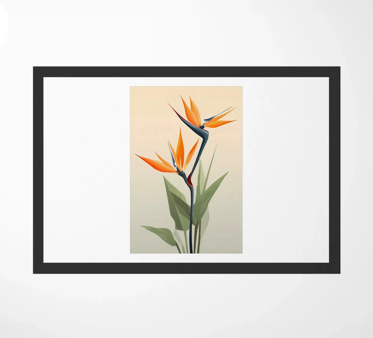 Fiori di uccello del paradiso zerbino da Jose