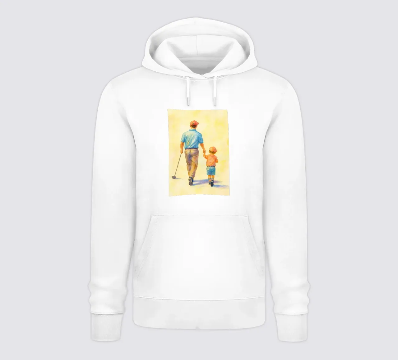 padre e figlio felpa con cappuccio da mompunks