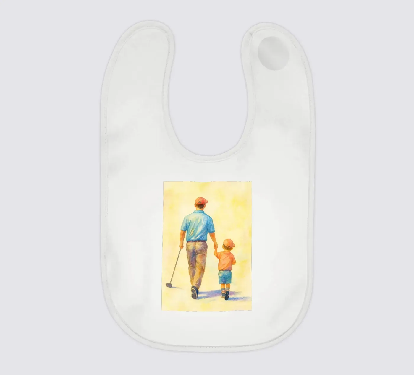 vader n zoon baby slabbetje van mompunks