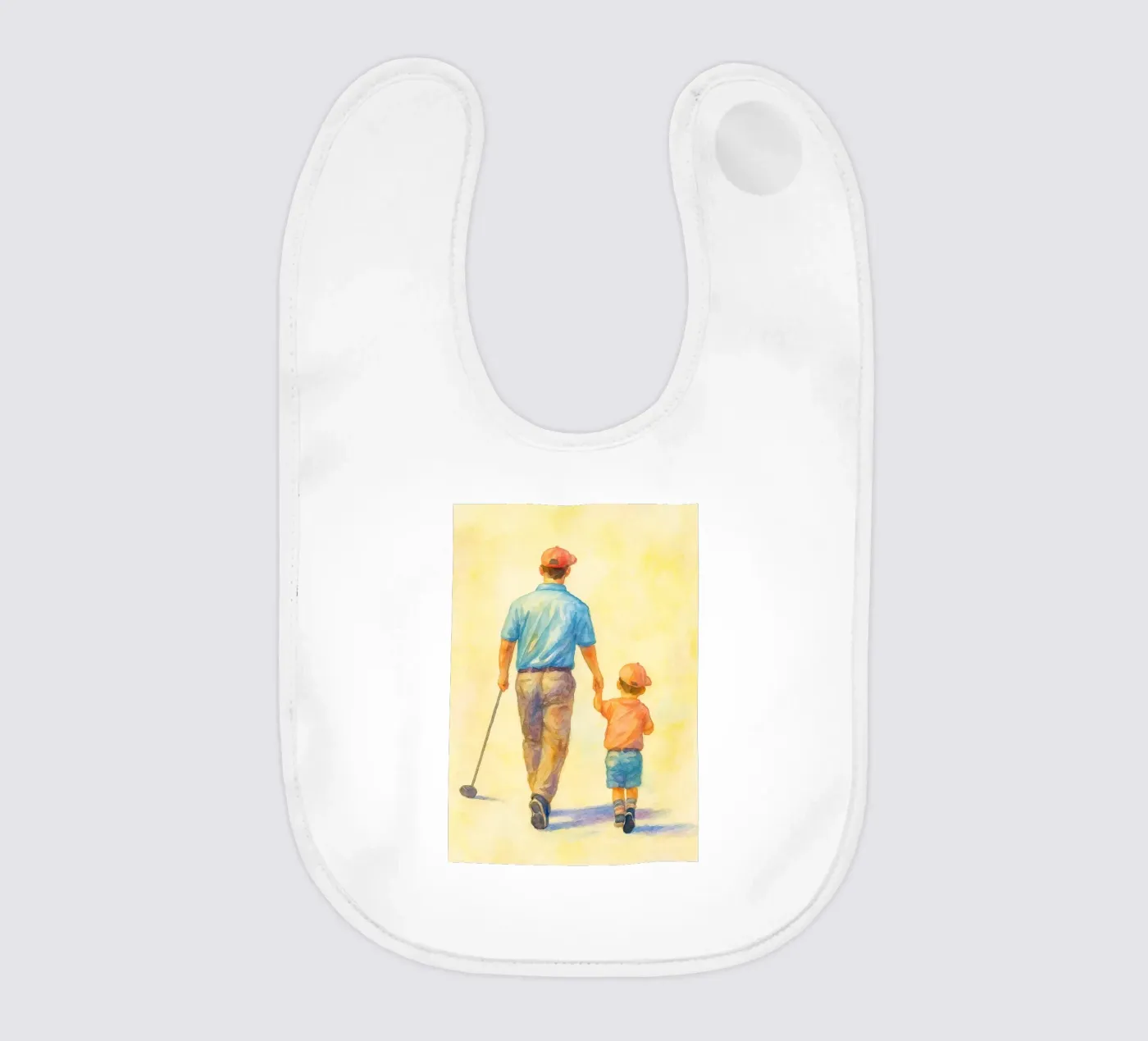 vader n zoon baby slabbetje van mompunks