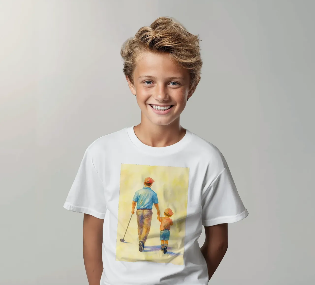 padre e figlio t-shirt bambini da mompunks