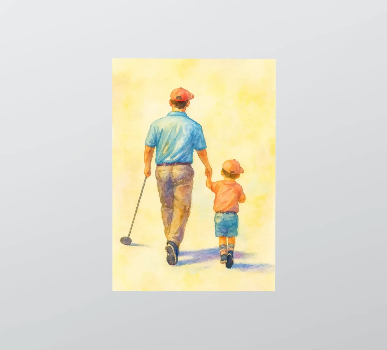 padre e figlio adesivo da mompunks