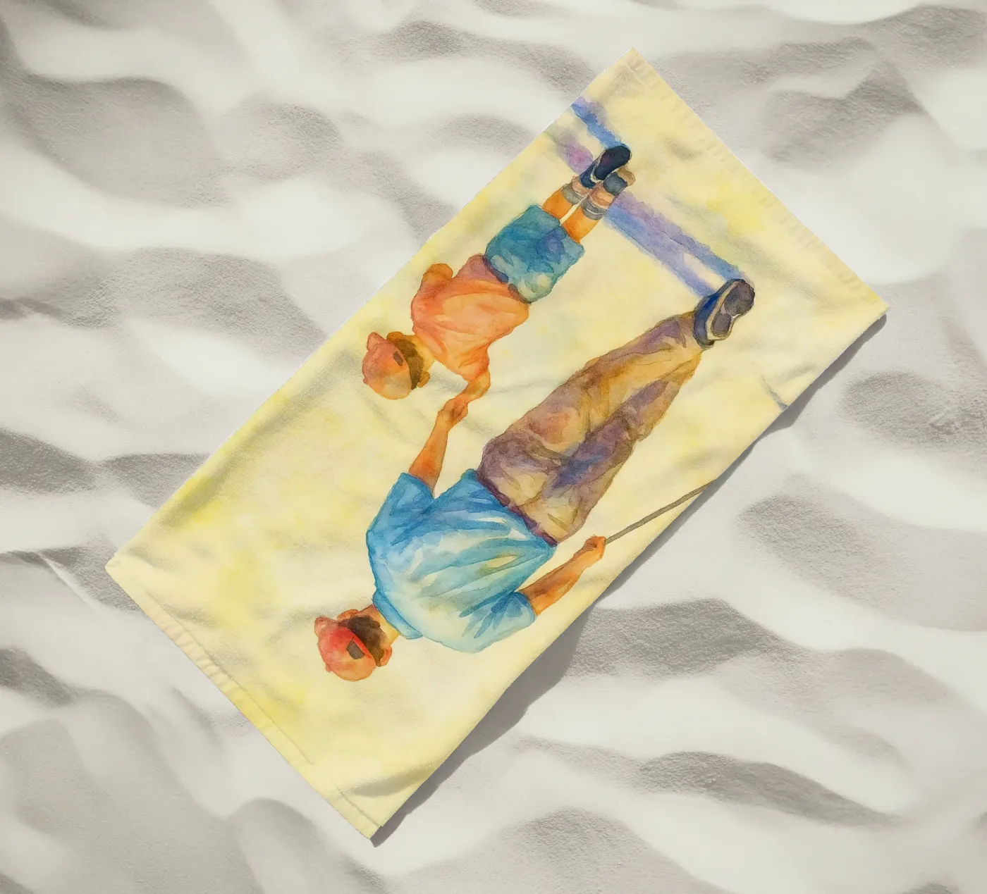 father n son serviette de plage de mompunks