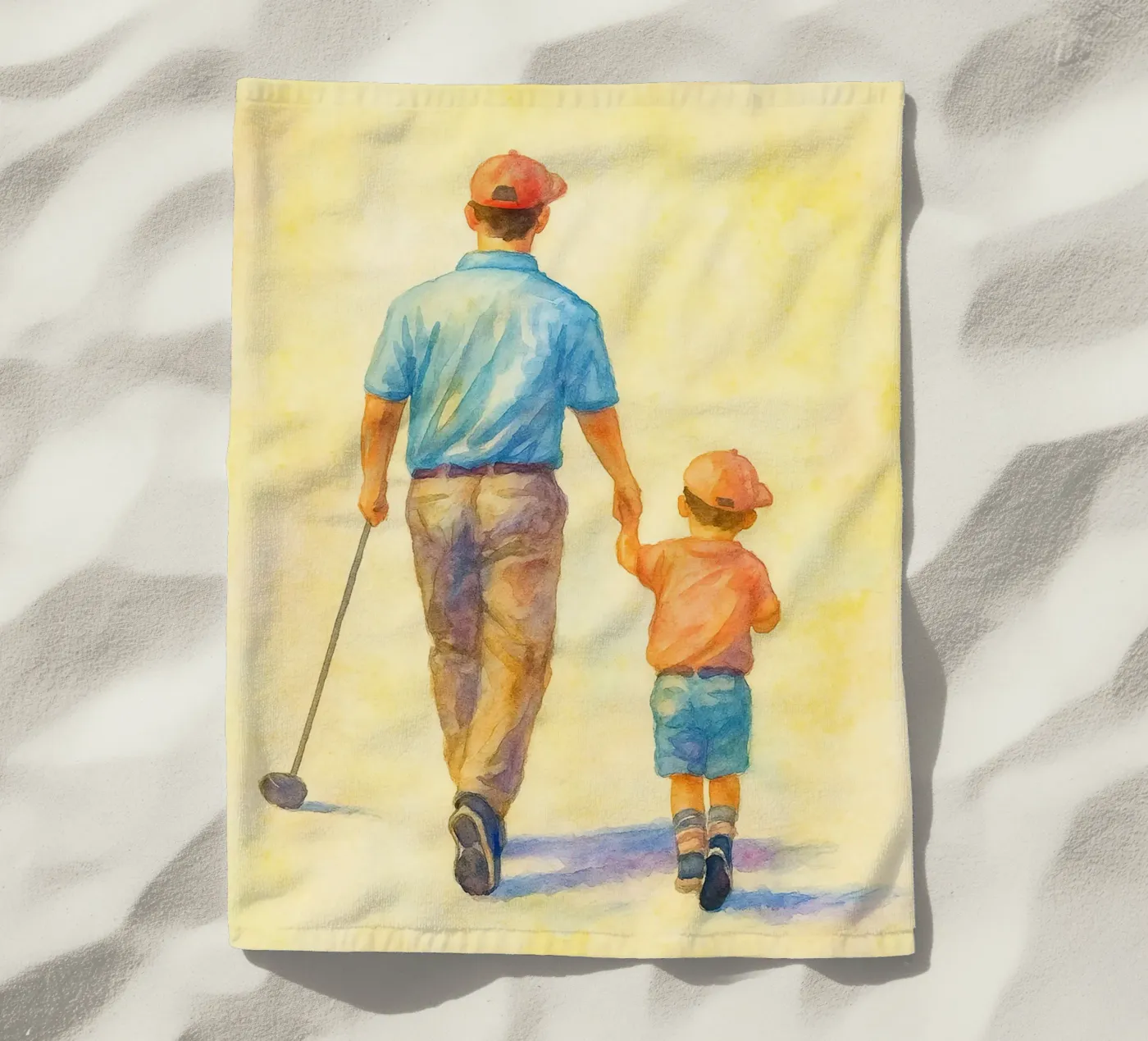 father n son serviette de plage de mompunks