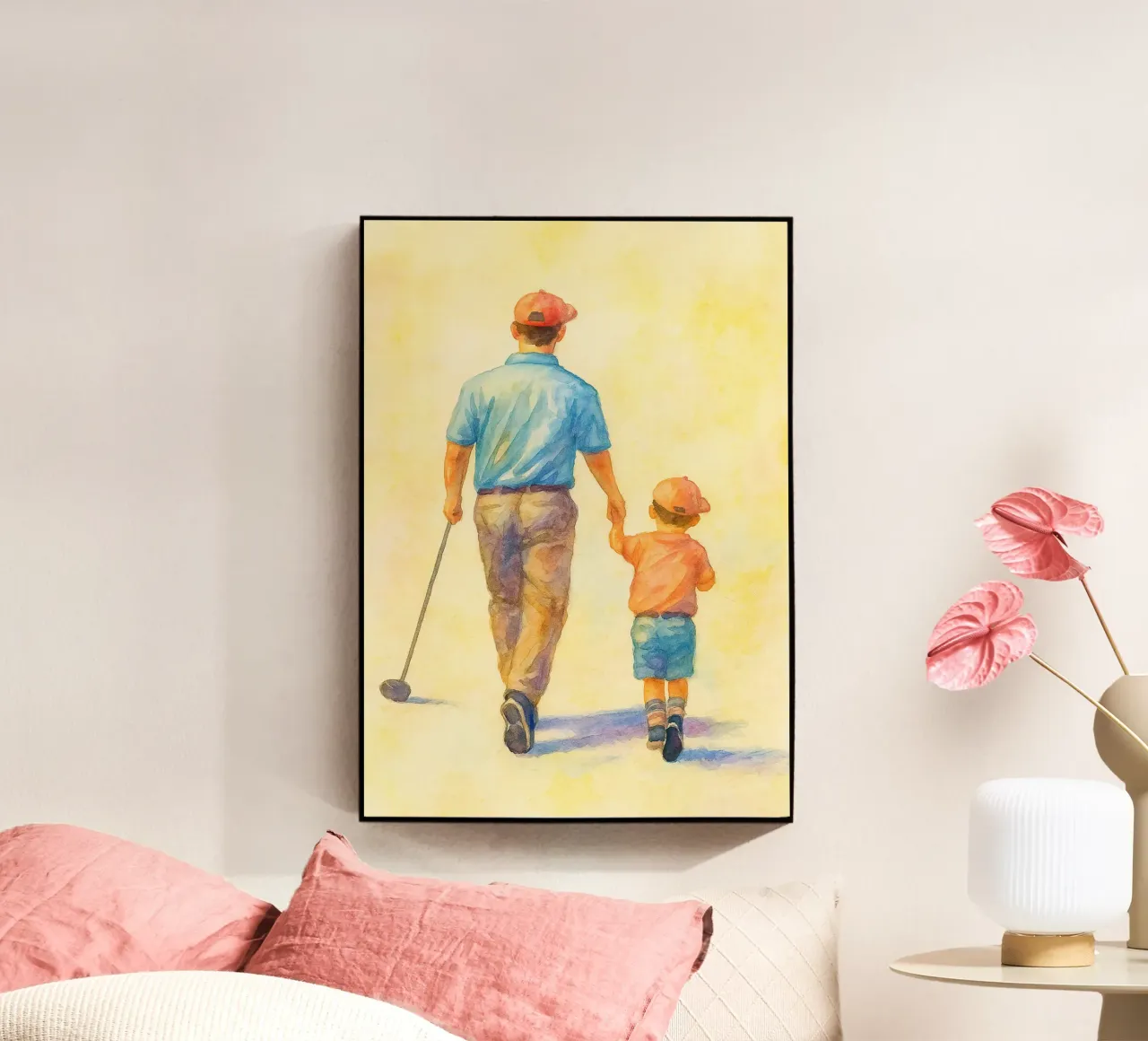 padre e figlio plexiglass da mompunks