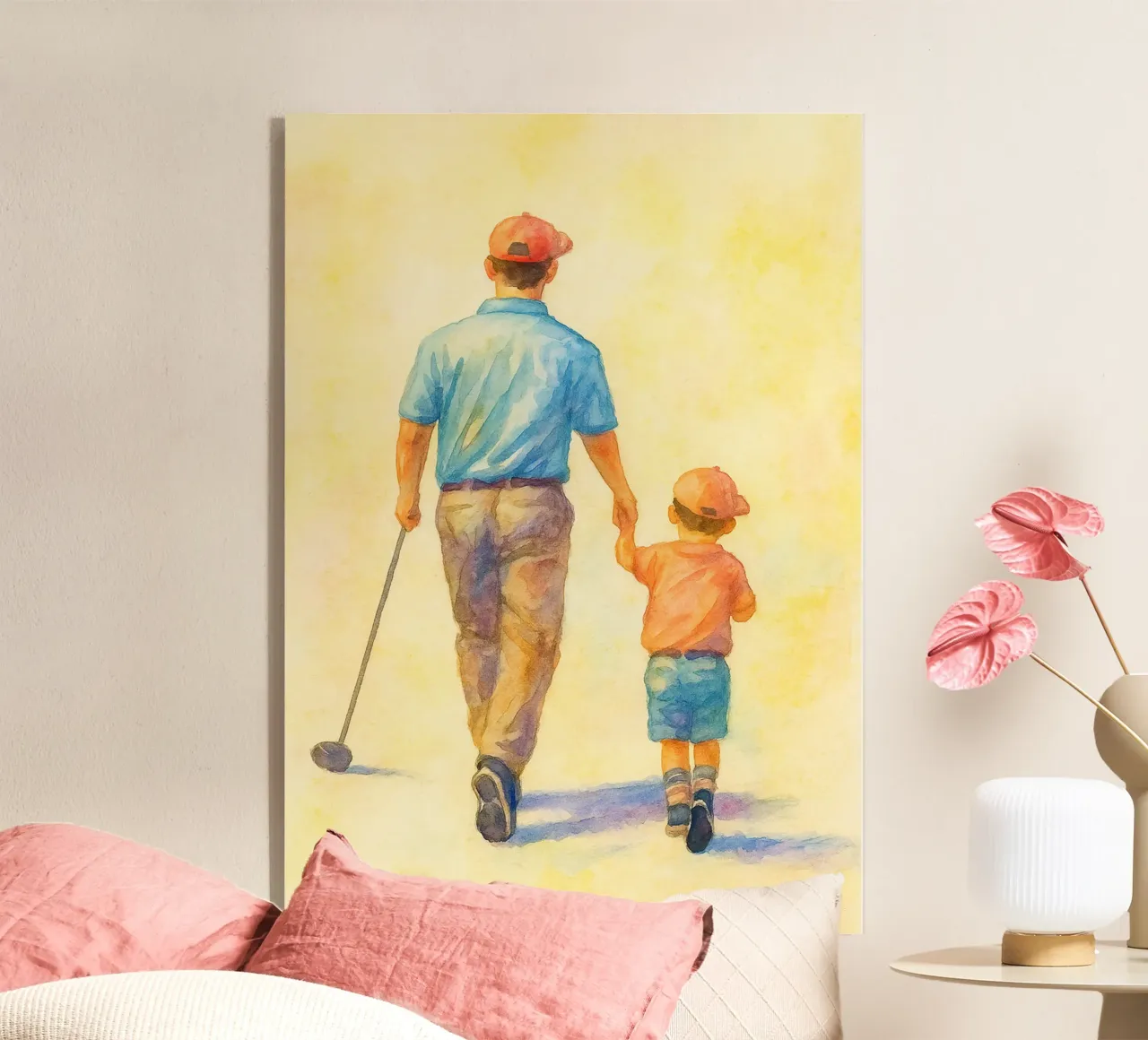 padre e figlio plexiglass da mompunks