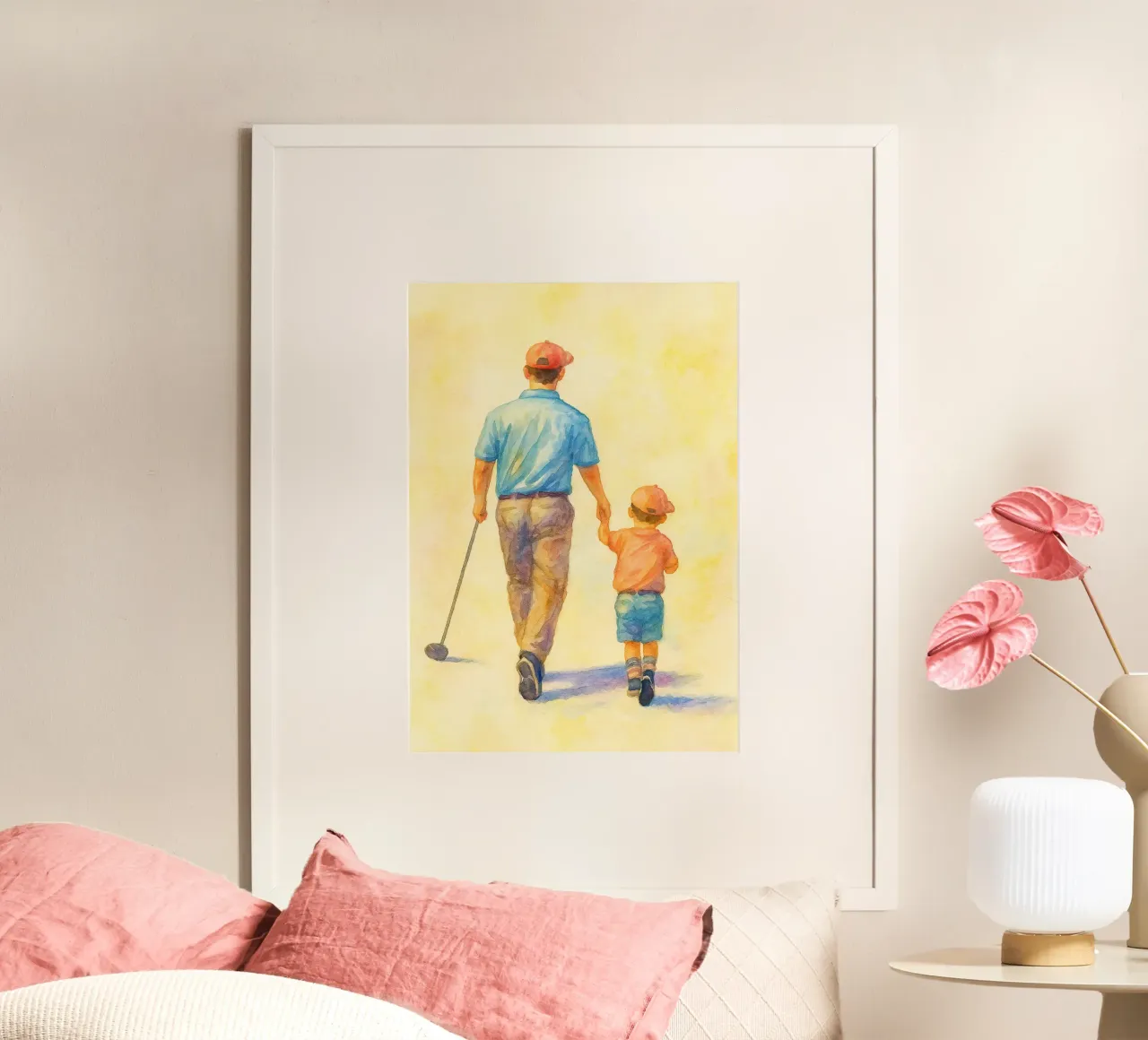 vader n zoon poster van mompunks