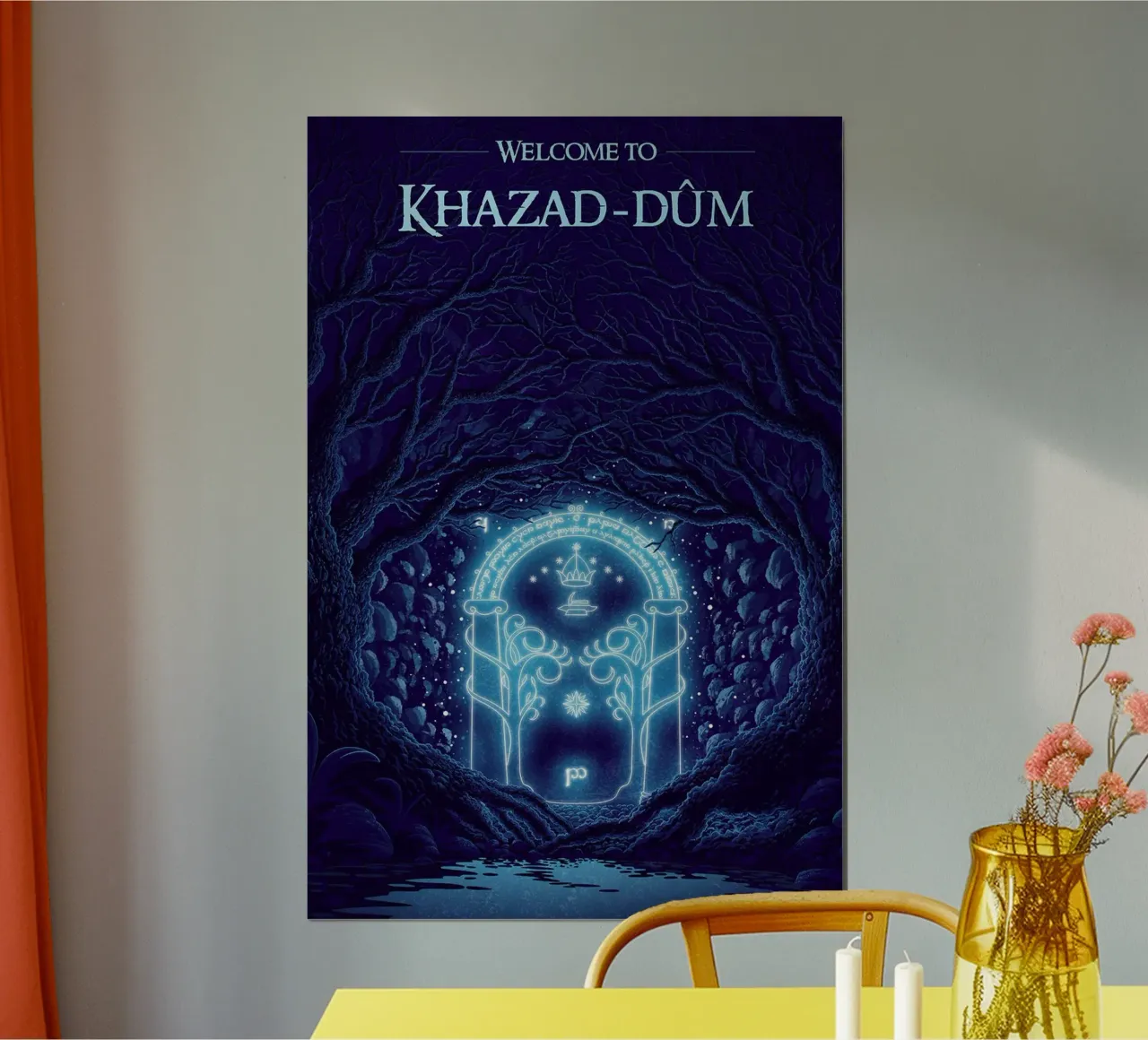 Benvenuti a Khazad Dum poster da Junior Harrington