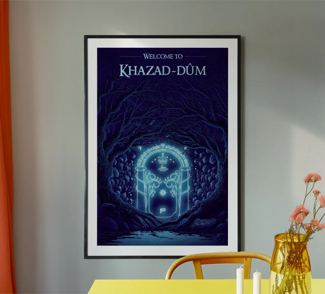 Benvenuti a Khazad Dum poster da Junior Harrington