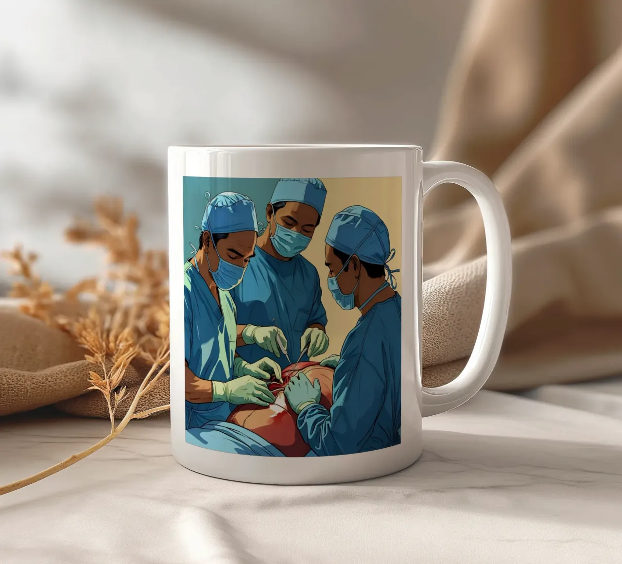 Operazione tazza in ceramica da Massimo Frascogna