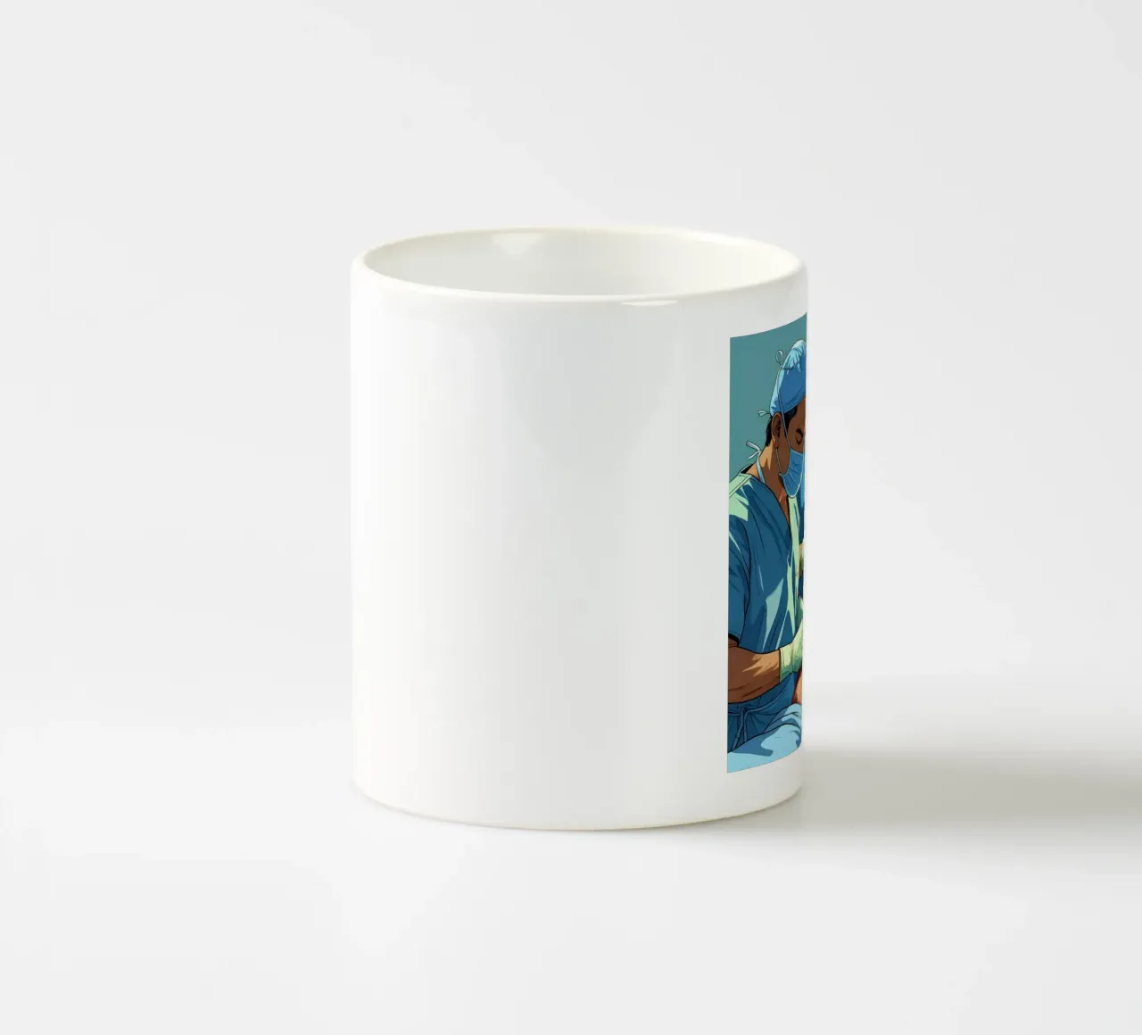 Operazione tazza in ceramica da Massimo Frascogna