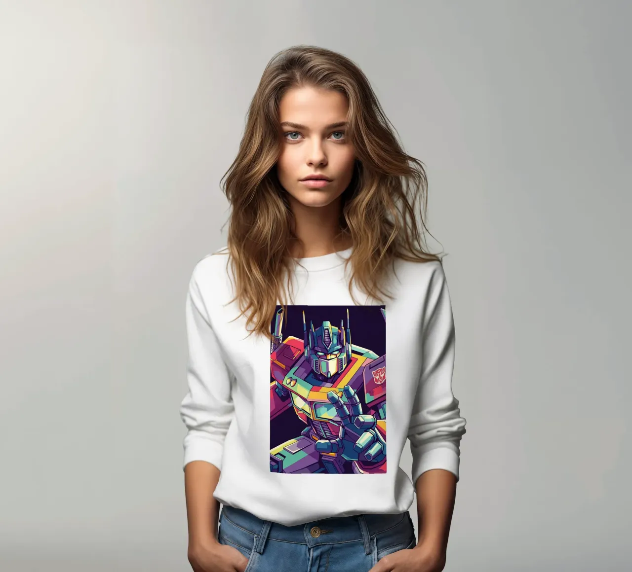 Optimus Prime WPAP art #1 sweatshirt by Hantamrata