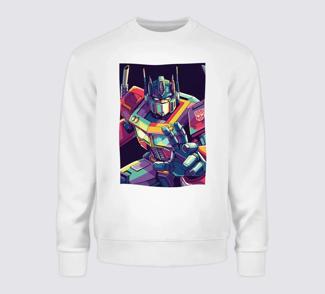 Optimus Prime WPAP art #1 sweatshirt by Hantamrata