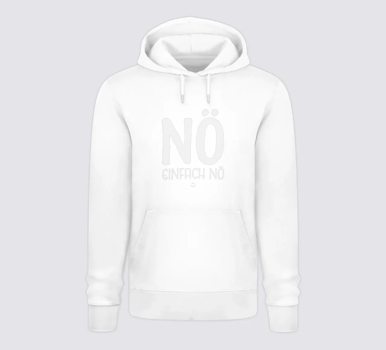 ¡No! ¡Simplemente no! sudadera con capucha de Black Sign Artwork