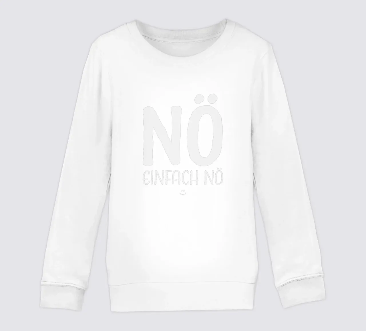 ¡No! ¡Simplemente no! sudadera para niño de Black Sign Artwork