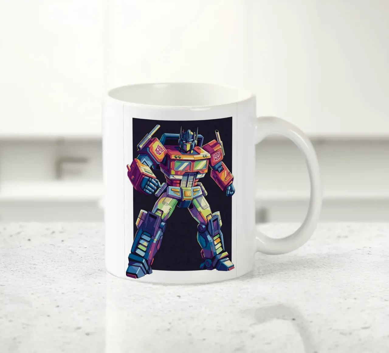 Optimus Prime WPAP art #4 tazza in ceramica da Hantamrata
