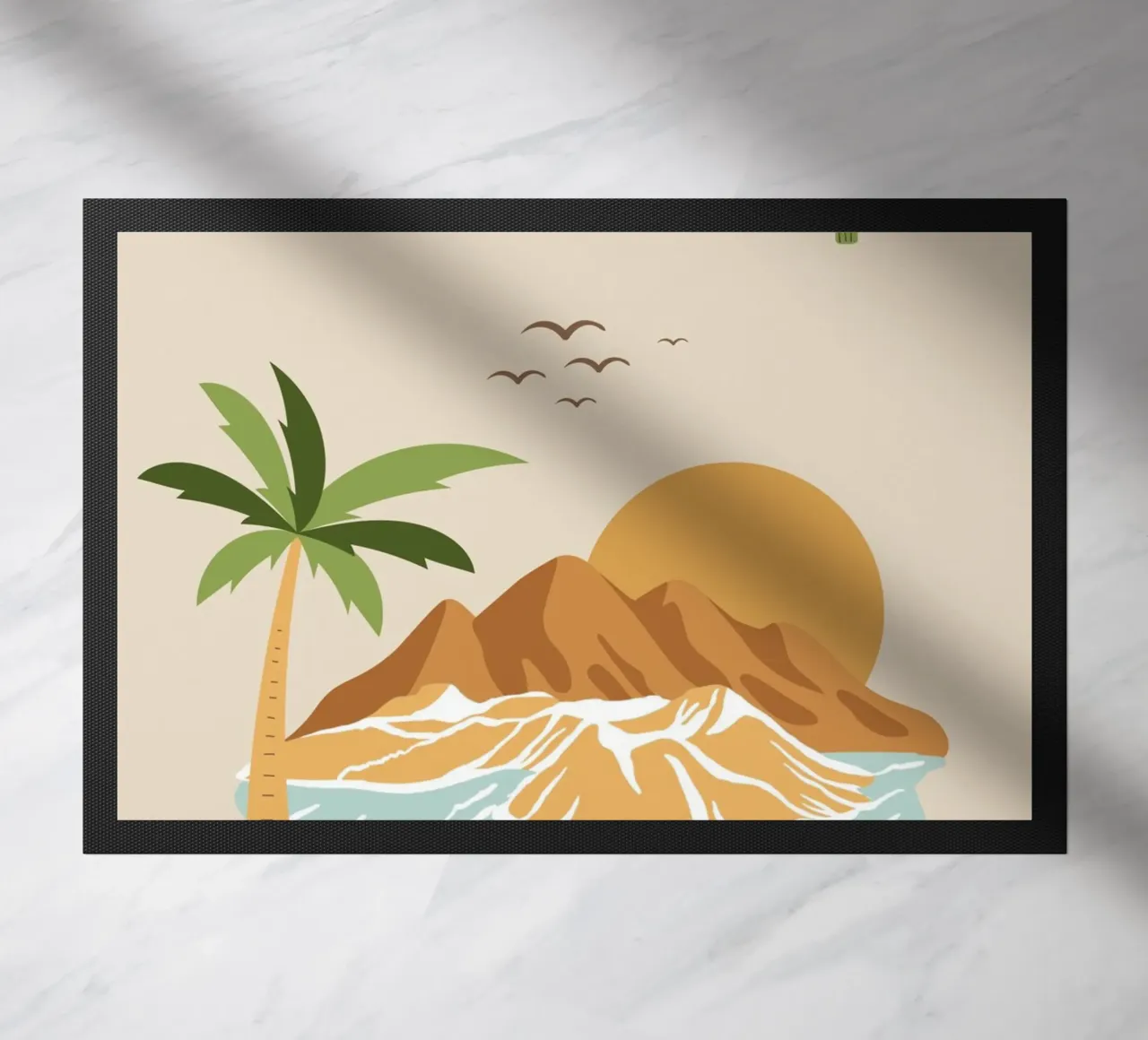 island and balloon zerbino da pastel color shape